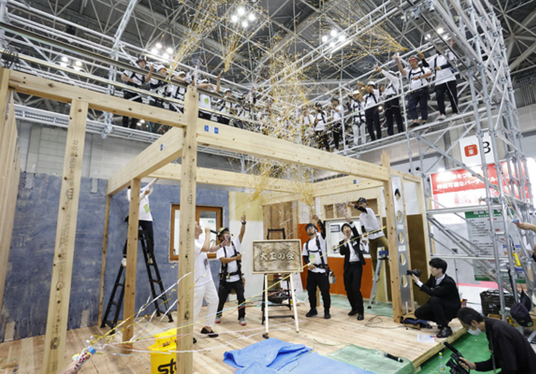 2025年の建築ライブの様子