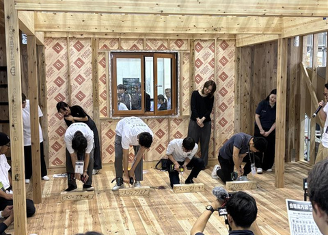 2025年の建築ライブの様子